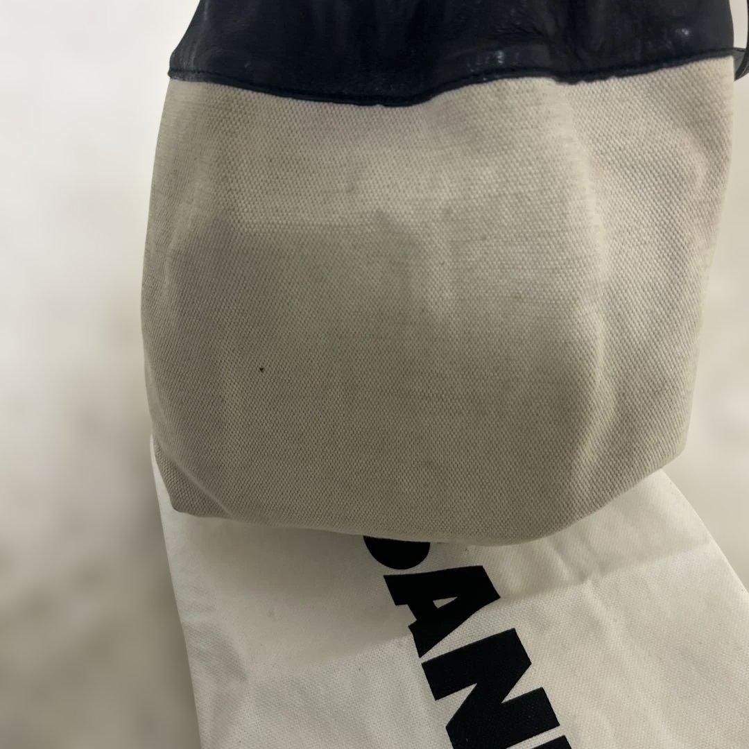 【良品】Jil sander ジルサンダー レザーショルダーバッグ　リバーシブル