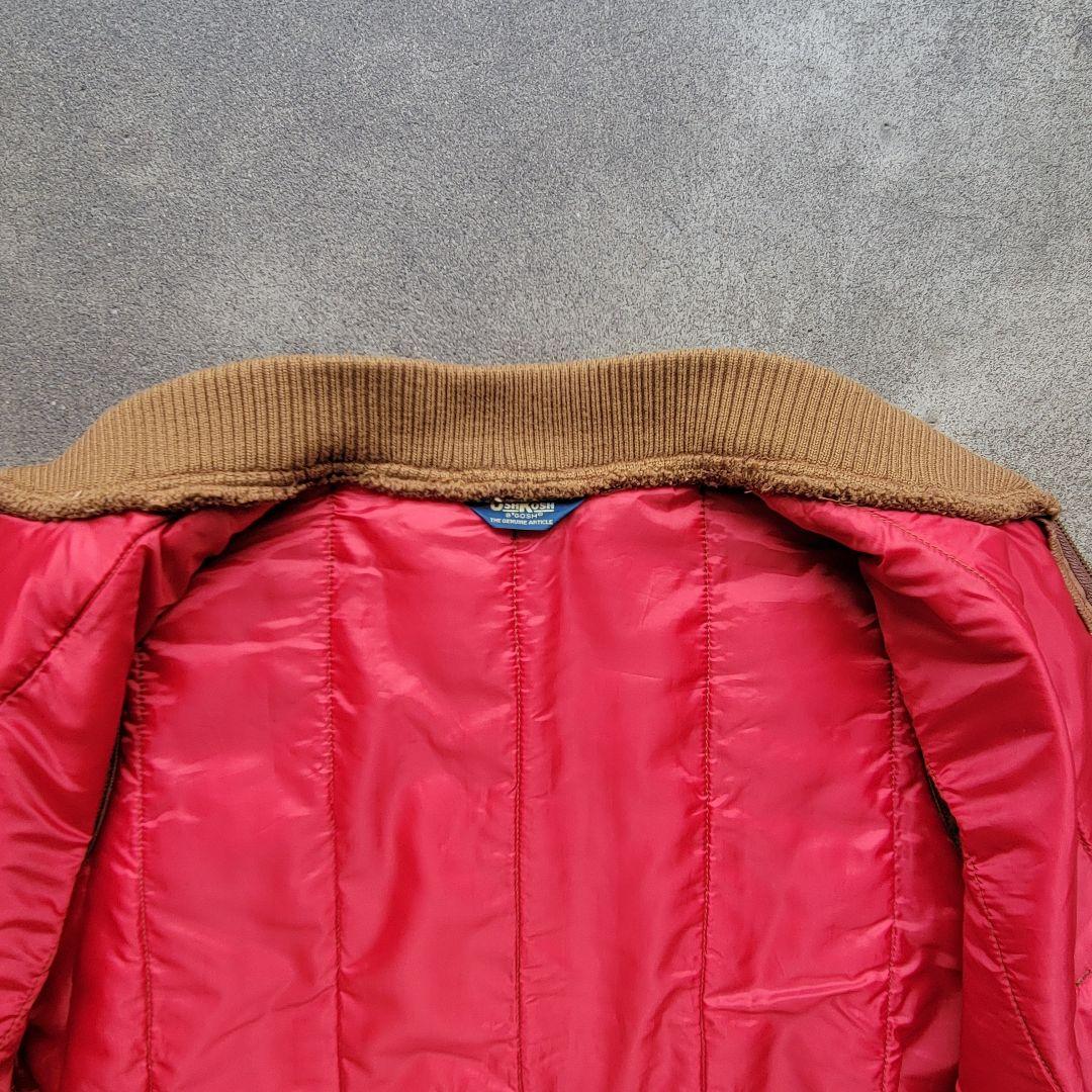 80s90s Oshkosh B-GOSH ダック地 ワークベスト 40