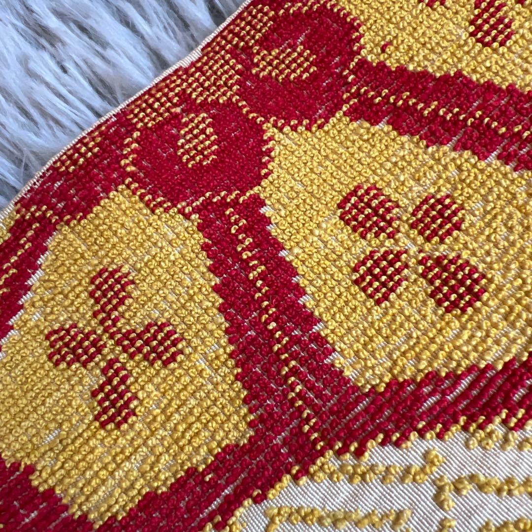 アンティーク　京袋帯　相良刺繍　正倉院　美品　レア