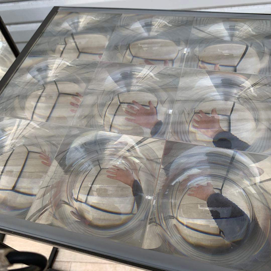 希少　B&B ITALIA / LENZ（レンズ）　セット　撮影　サイドテーブル