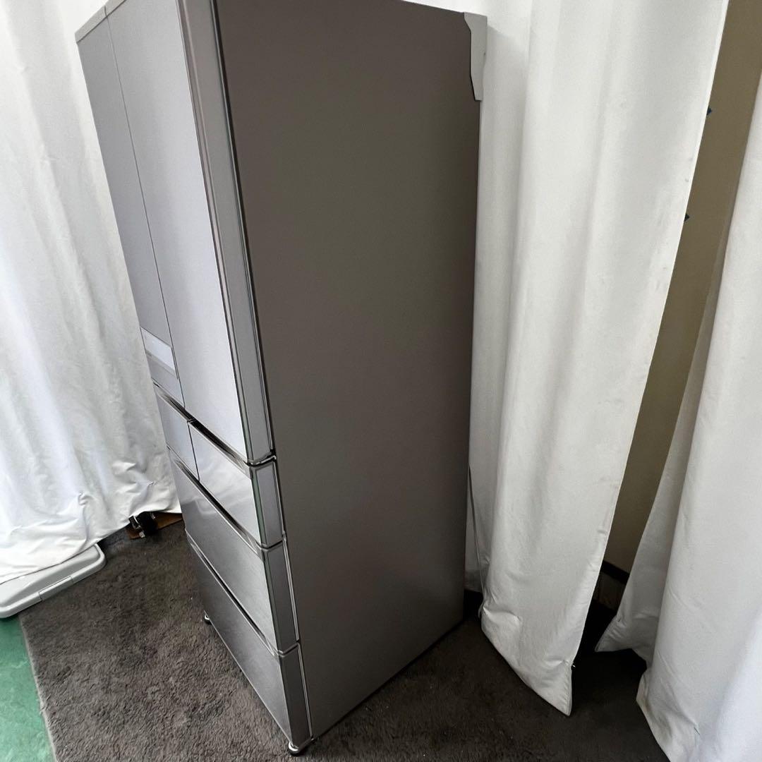 927❤️　冷蔵庫　500ℓ級　大型　三菱　両開き　シルバー　安い　中古　設置無料