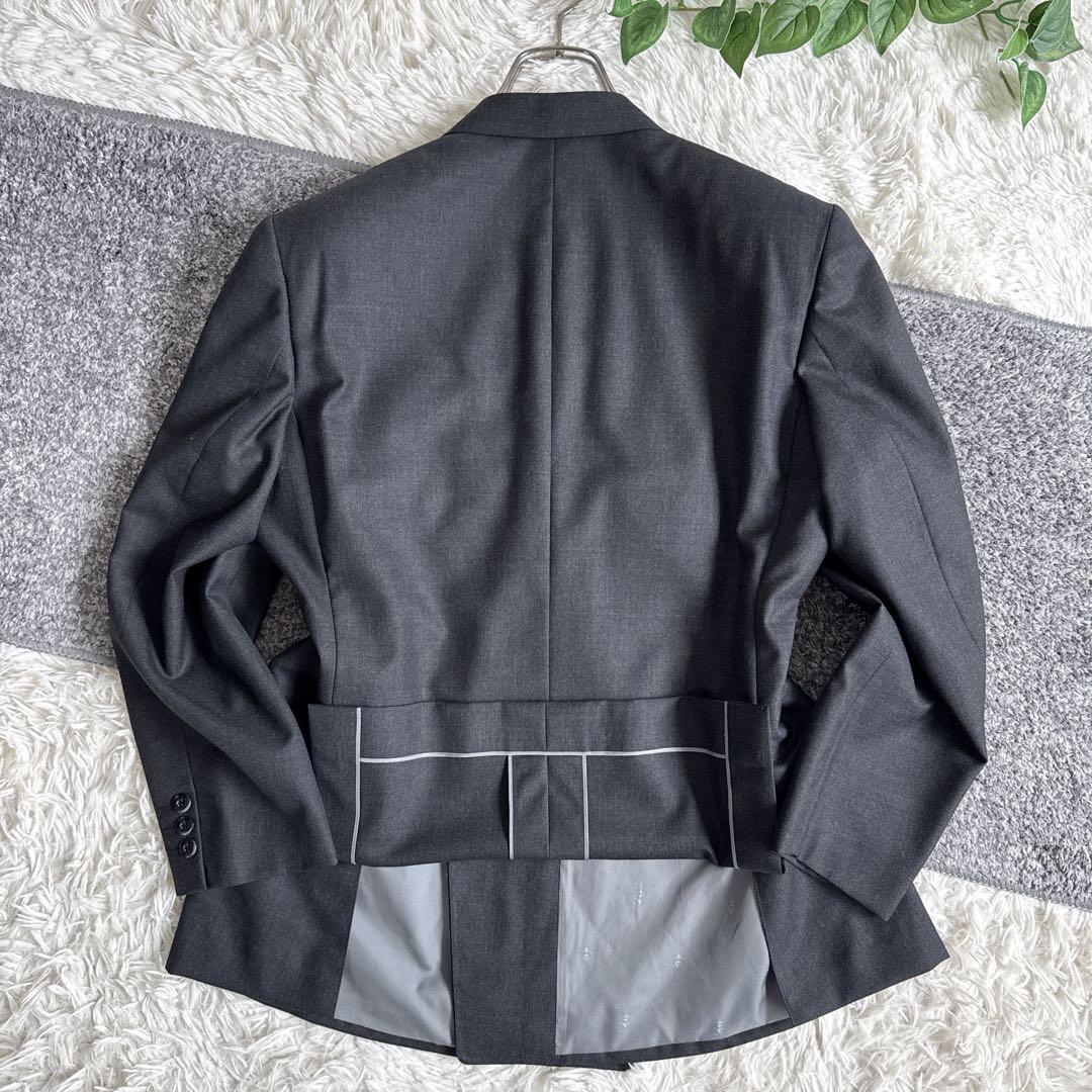 当時物　YSL イヴサンローラン セットアップ　スーツ　ダブル　グレー　y2k