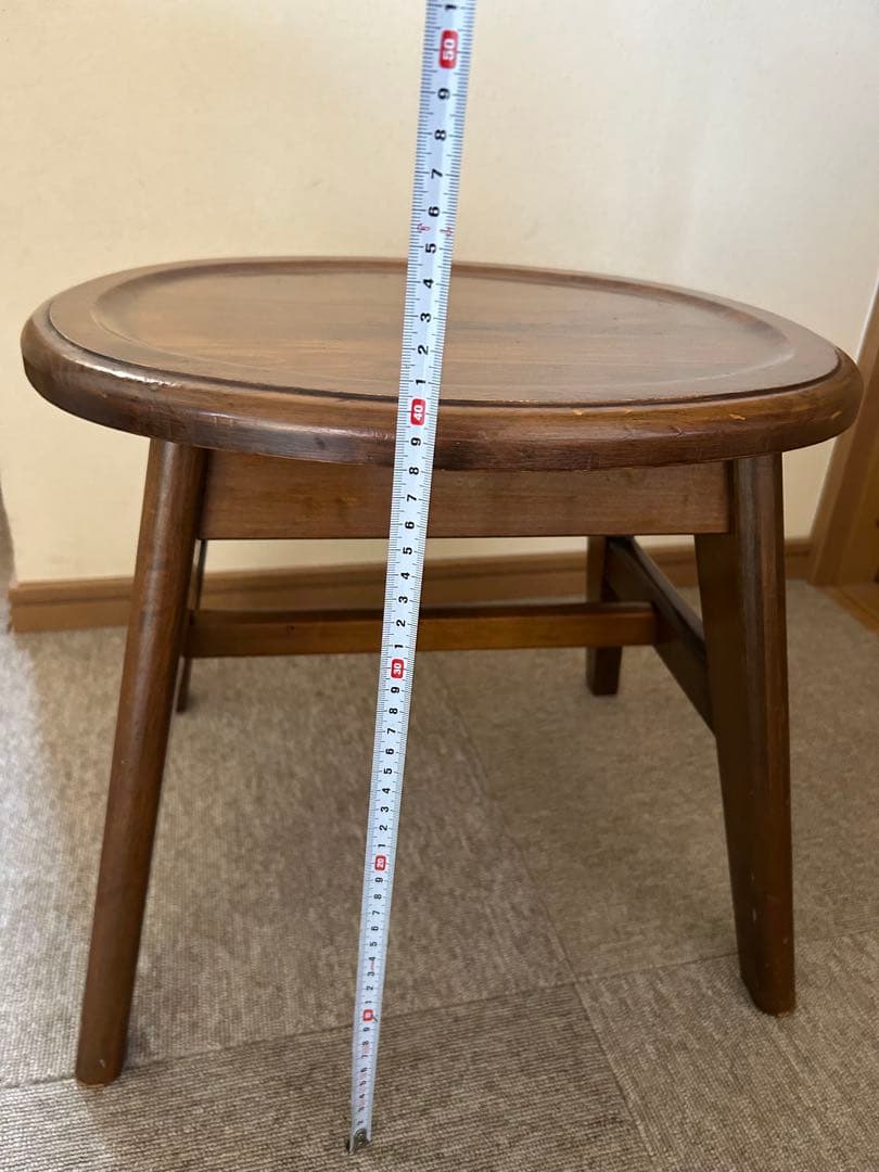 最高級の木製チェアー　テーブルとしても。一生物です。