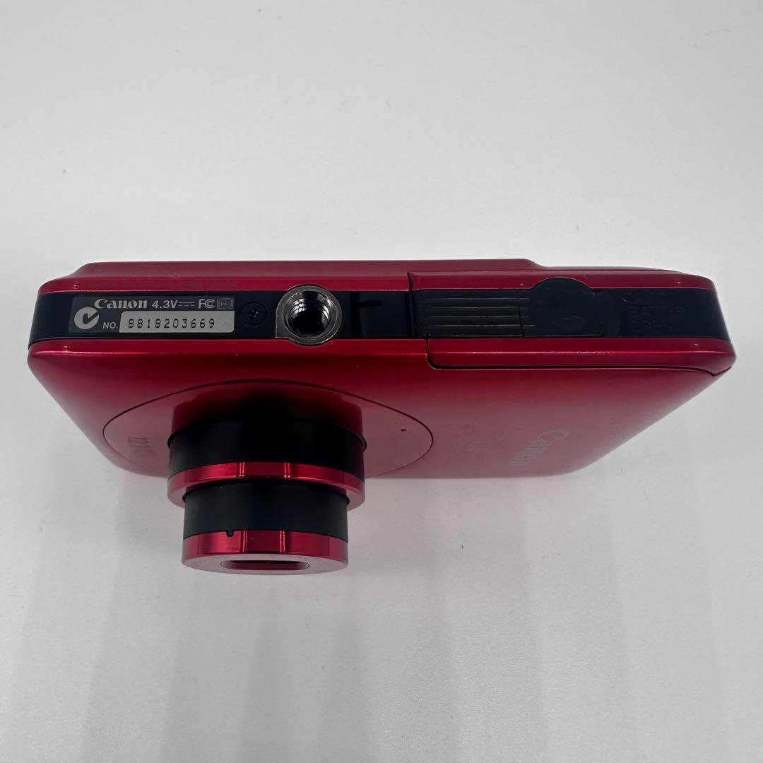 Canon IXY DIGITAL 210IS レッド バッテリー 充電器 付属