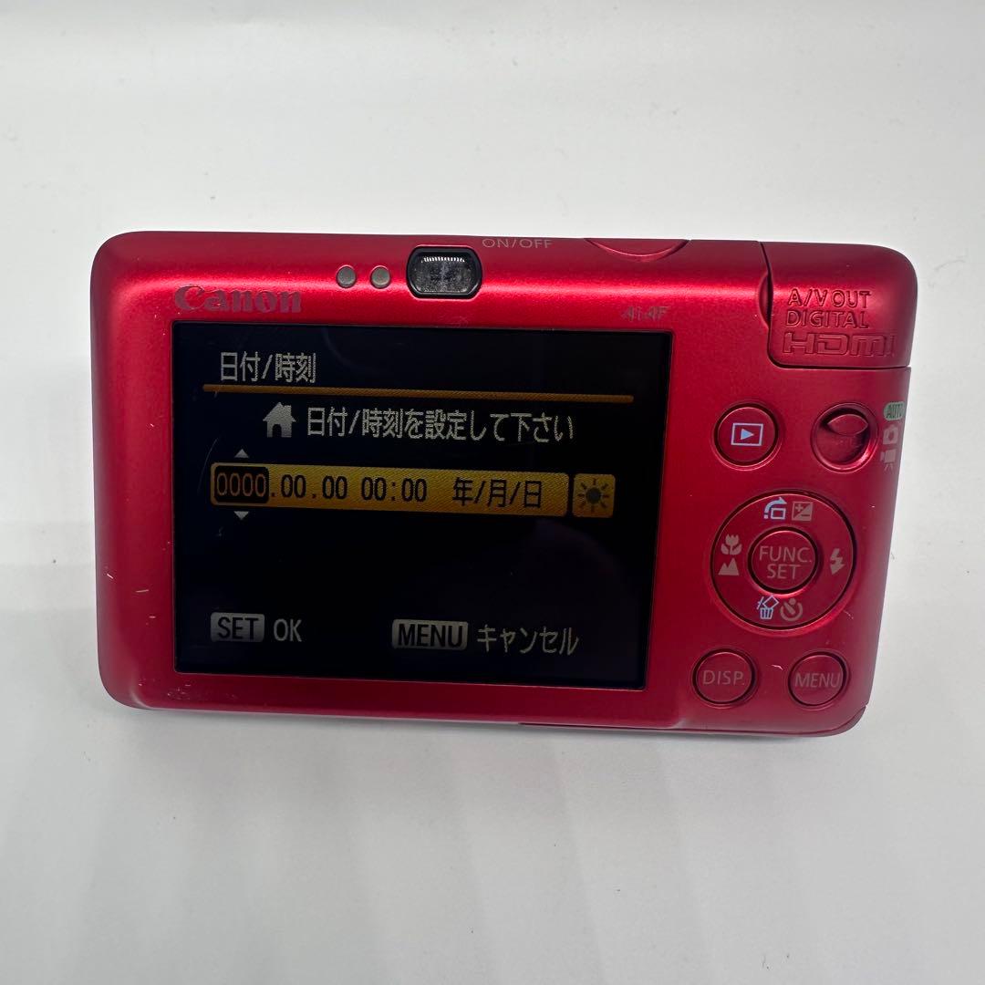 Canon IXY DIGITAL 210IS レッド バッテリー 充電器 付属