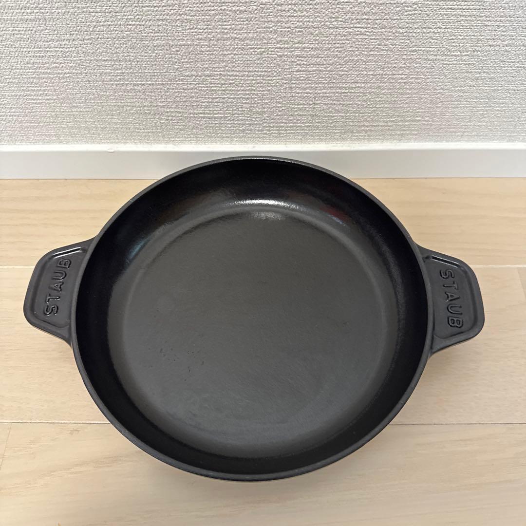 STAUB/ストウブ　ホットプレート20cm ブラック