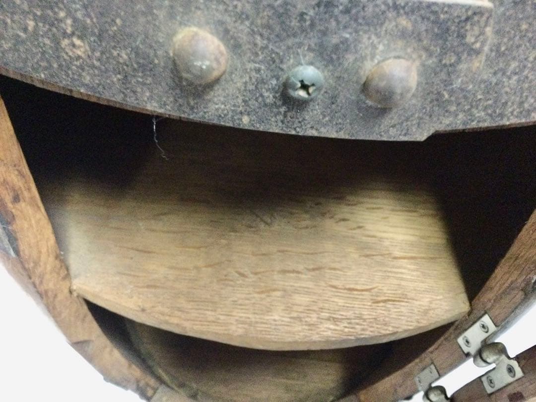 ウイスキー樽【キャビネットラック】　「USED」送料込み