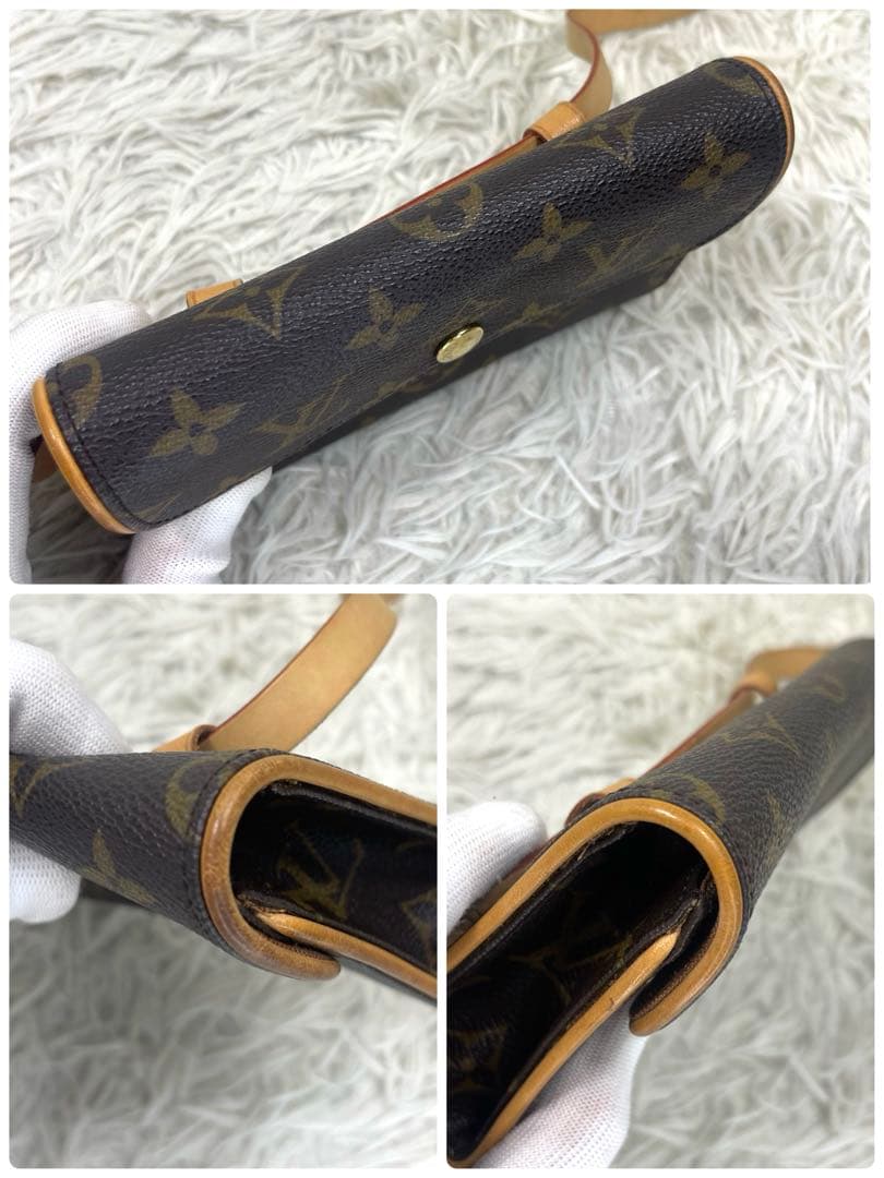 限定品‼️ルイヴィトン　ウエストポーチ　モノグラム フロランティーヌ