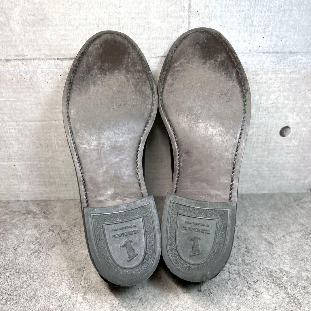 極美品【REGAL】ローファー/2177/革靴/リーガル/ブラック/厚底