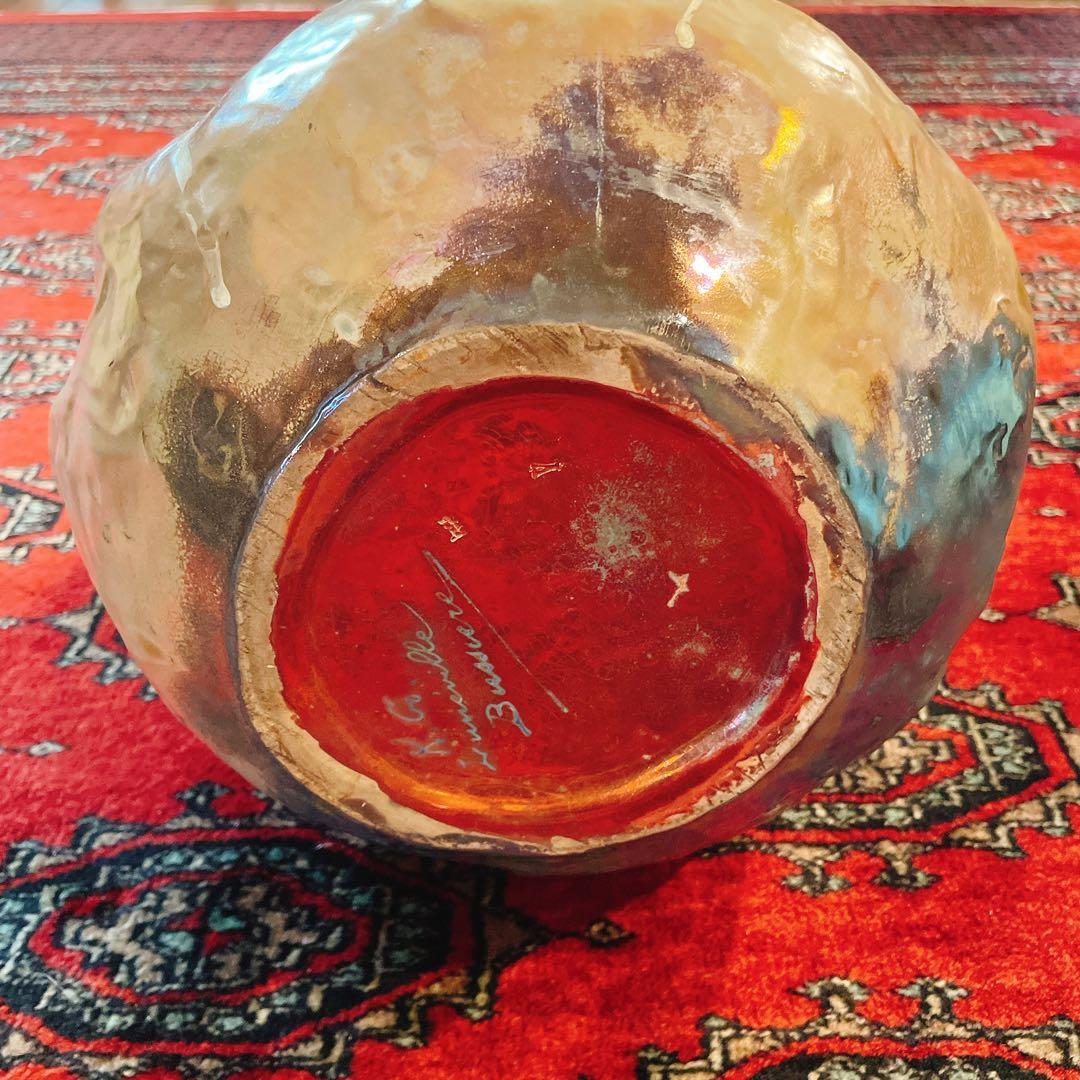アーネスト・ブシエール　アール・ヌーヴォー　陶芸　美術品　芸術品　アンティーク