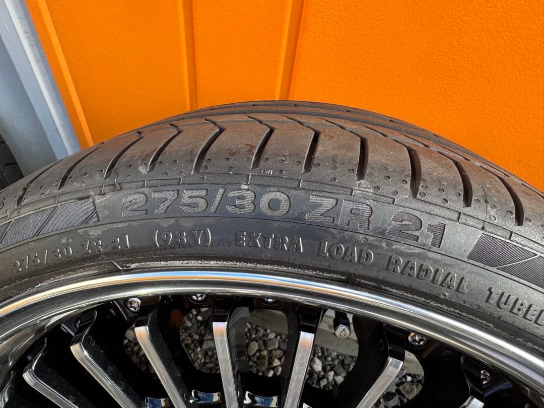 W222 メルセデスベンツ21インチ タイヤホイール WORK社製