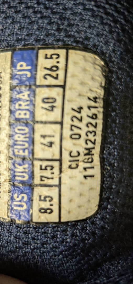 26.5cm Ｐ革付き 野球 スパイクシューズ P皮付き 26.5センチ