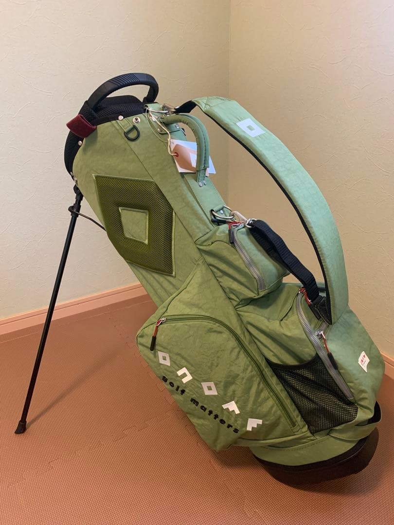 onoff 軽量スタンド キャディバッグ グラスグリーン