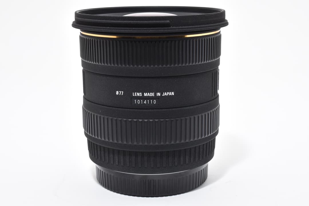 レンズ(ズーム) Sigma 10-20mm 4-5.6 DC HSM EX Canon