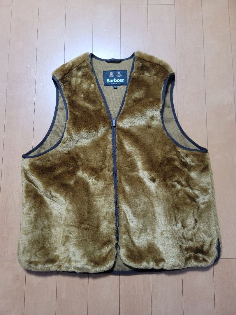 Barbour ブラウン ライナーベスト42サイズXL対応新品未使用品タグあり