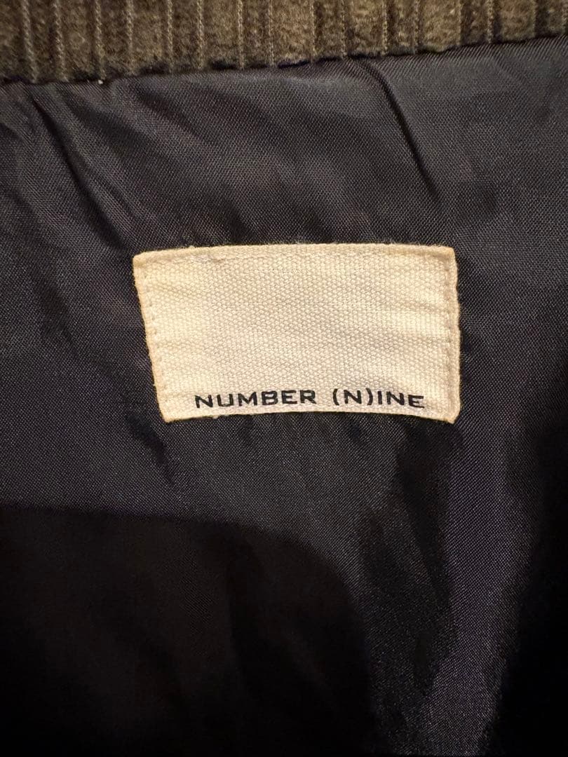 NUMBER (N)INE コーデュロイ　セットアップ