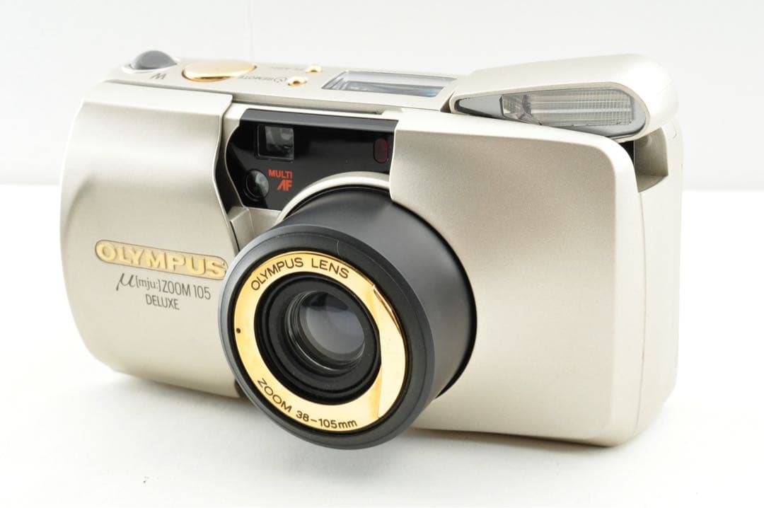 美品　OLYMPUS μ mju ZOOM 105 ミュー フィルムカメラ