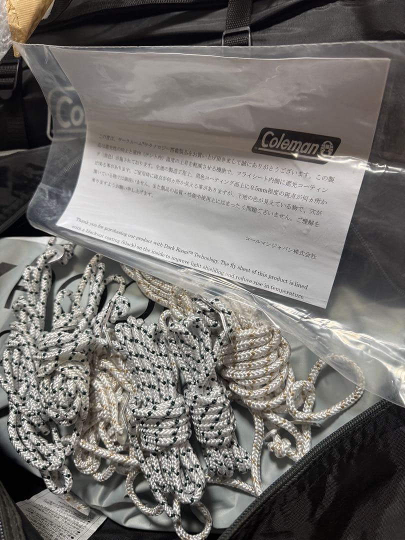 新古品ColemanツーリングドームLX + ヘキサタープMDX+基本4点セット