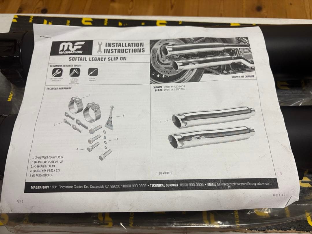 Magnaflow ブラック マフラー