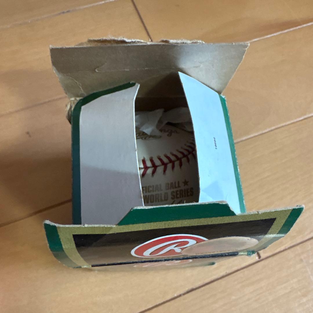 MLBワールドシリーズ2005年記念球　シカゴホワイトソックス　箱付き　井口資仁