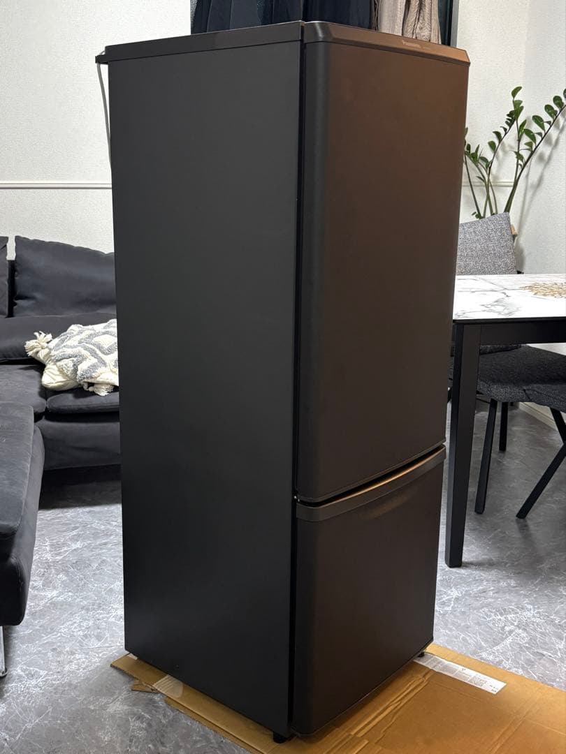 パナソニック 2ドア冷蔵庫 NR-B17BW-T（168L・ブラウン）】