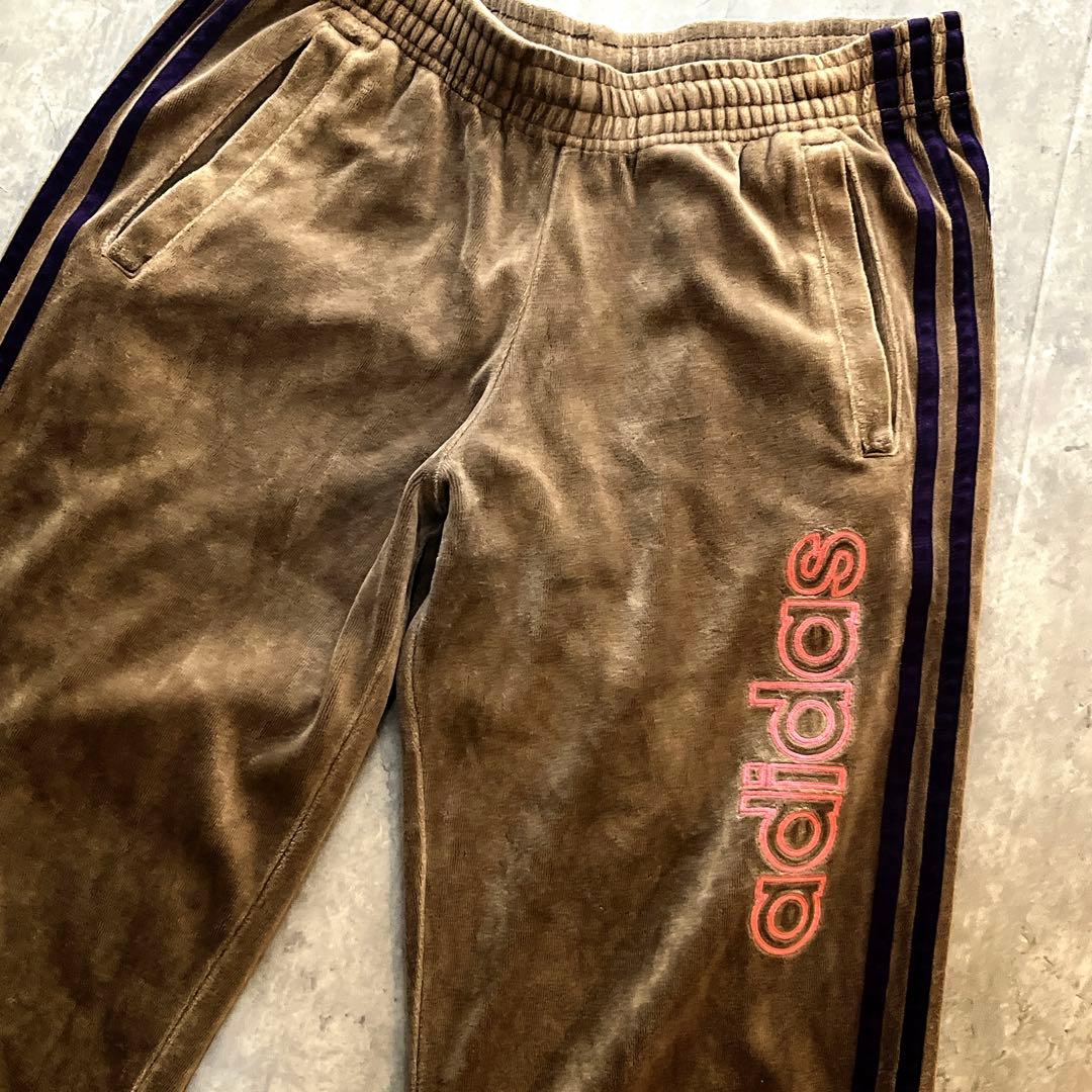 トップス Y2K old adidas velor track jacket set up