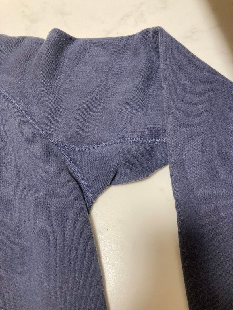 新品タグ　グッドオン　Good On ラグランクルースウェット Pネイビー　L