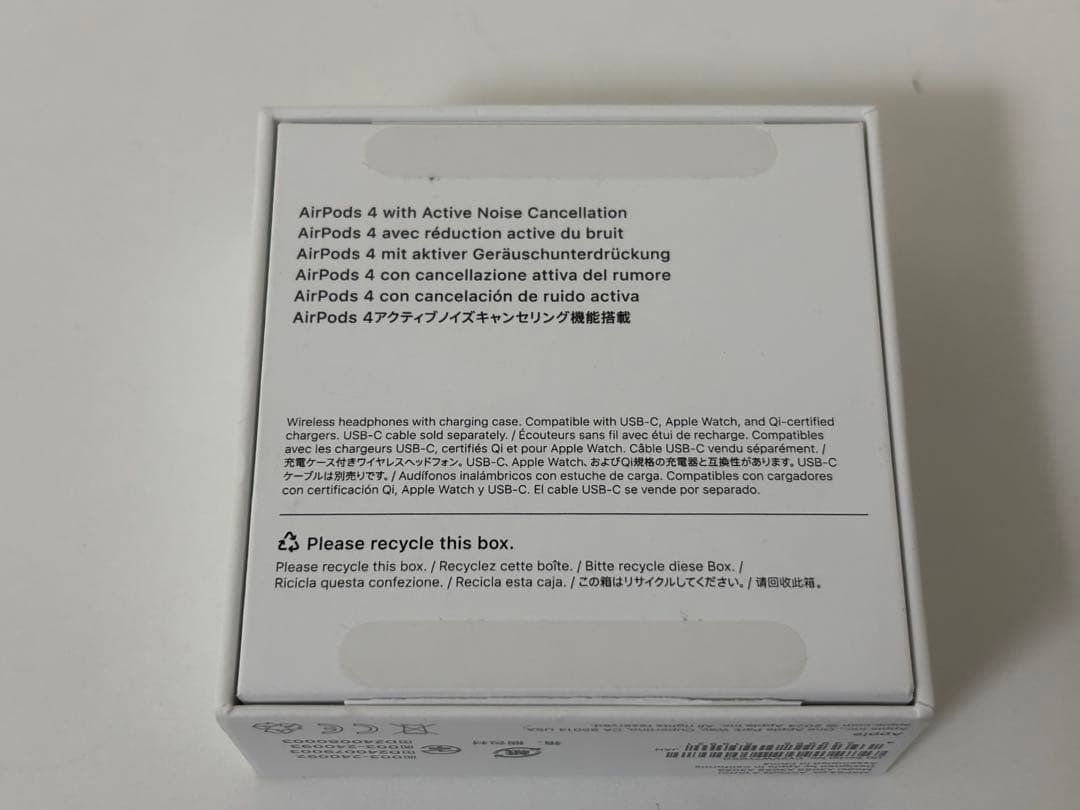 美品♪ AirPods4【アップルケア付き】