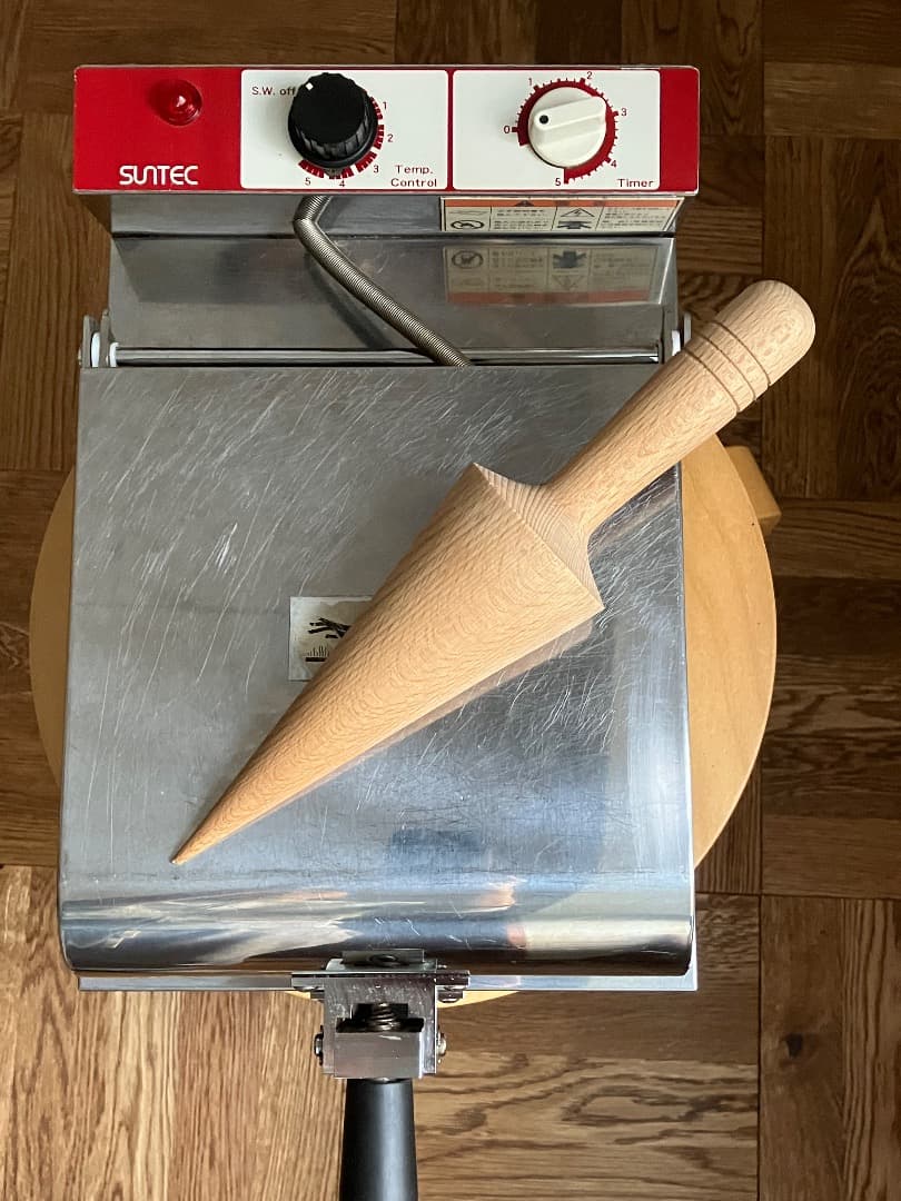 サンテック アイスコーン ワッフルコーン 業務用 SIK-1 中古