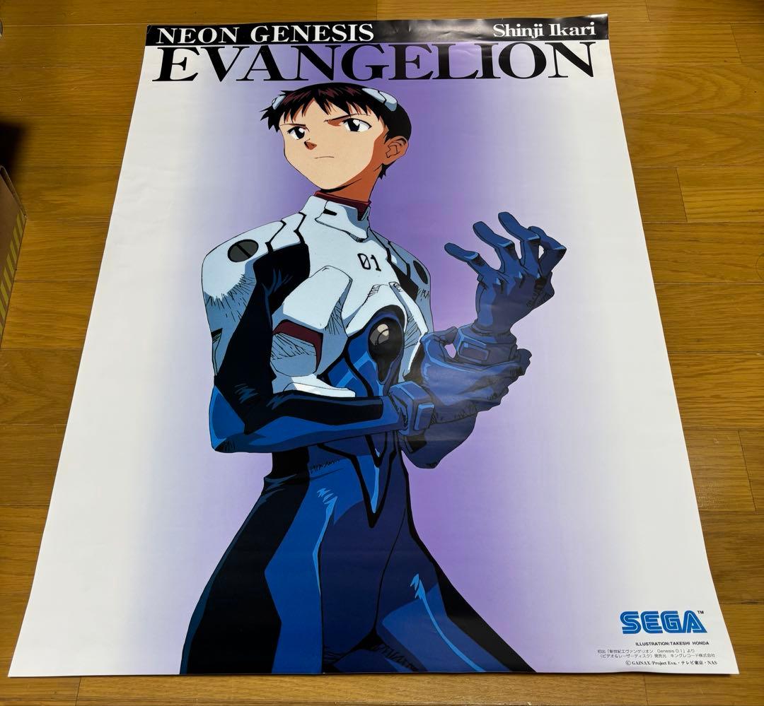 【非売品9枚セット】新世紀エヴァンゲリオン ポスターヒーローズ B2サイズ
