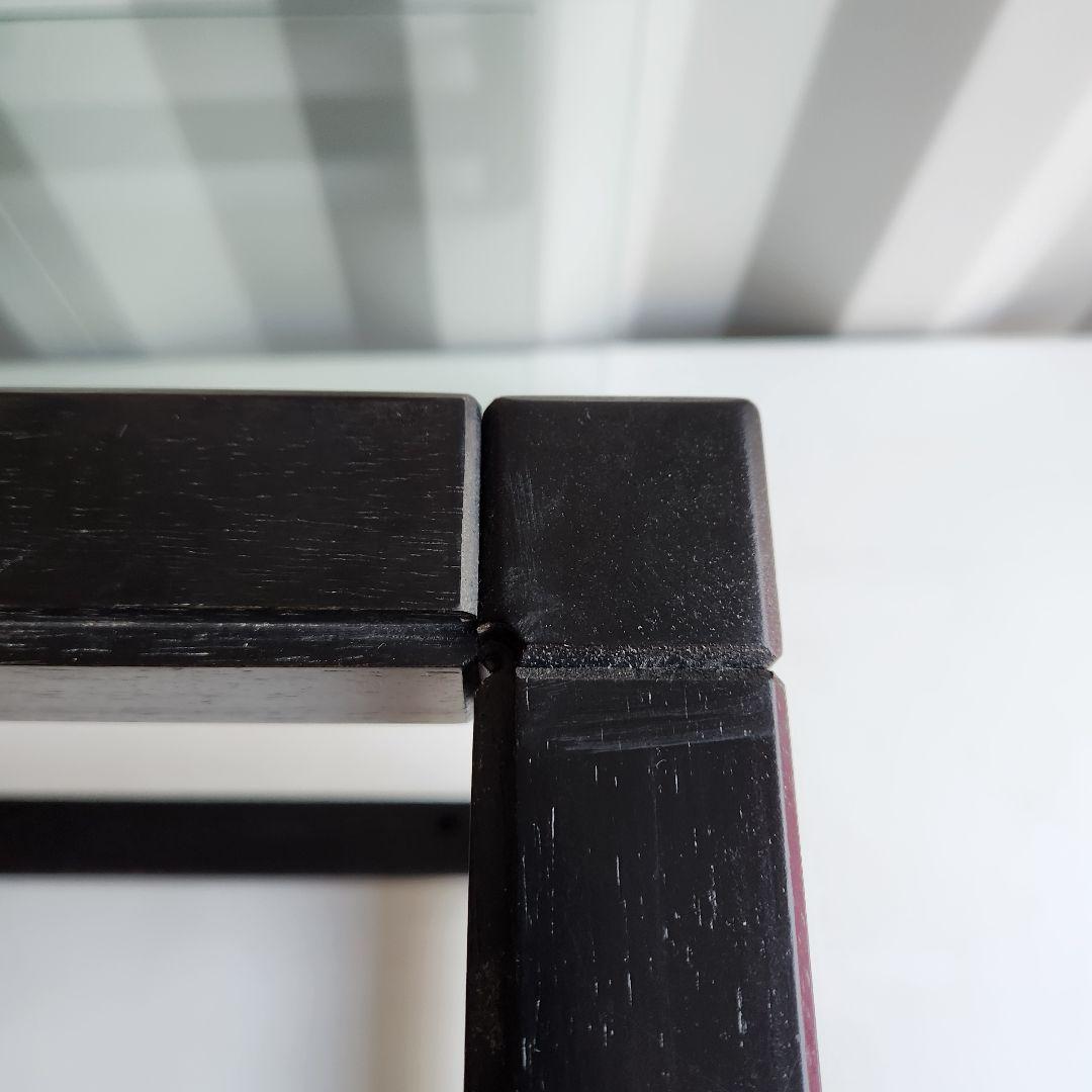 90's vintage IKEA ガラス ネストテーブル サイドテーブル　木製