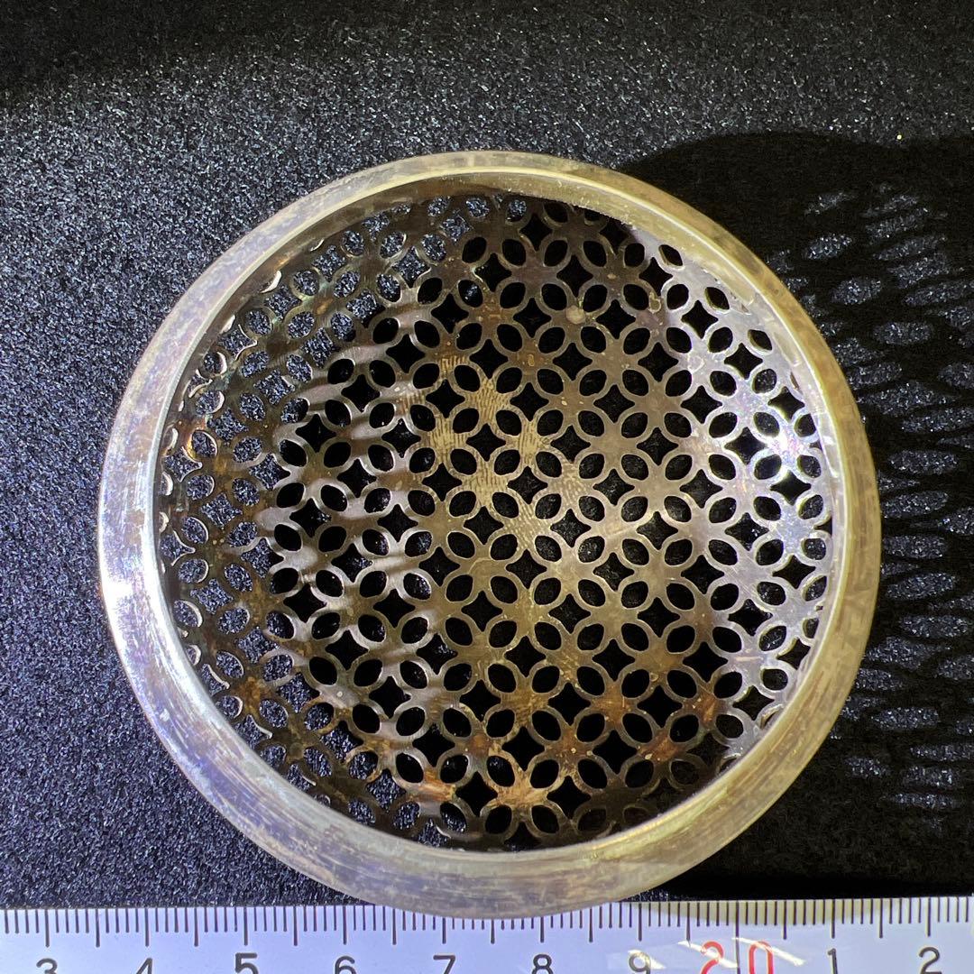 諏訪蘇山　銀火屋40g 青磁香炉　二重箱共箱　東Y8-0210☆2Fトニヒ