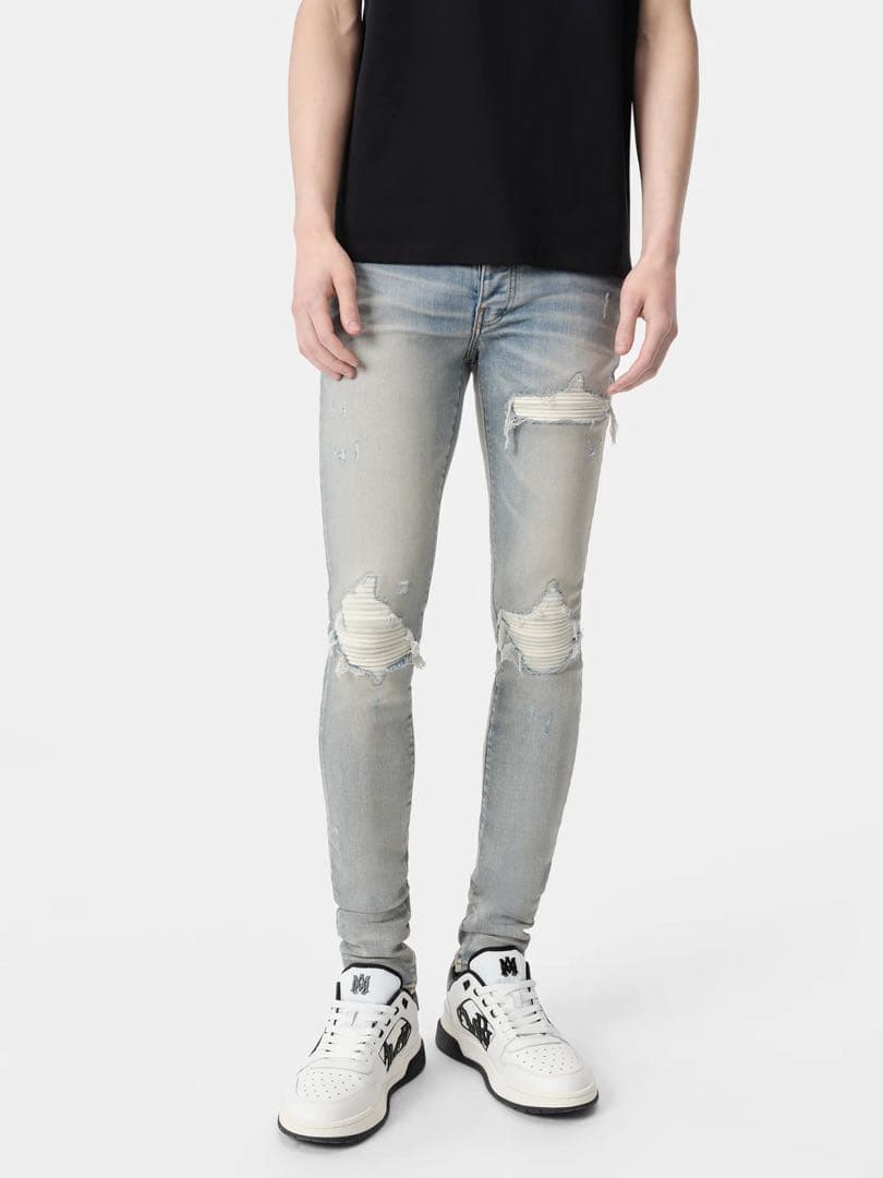 パンツ AMIRI MX1 ULTRASUEDE \"Antique Indigo\"