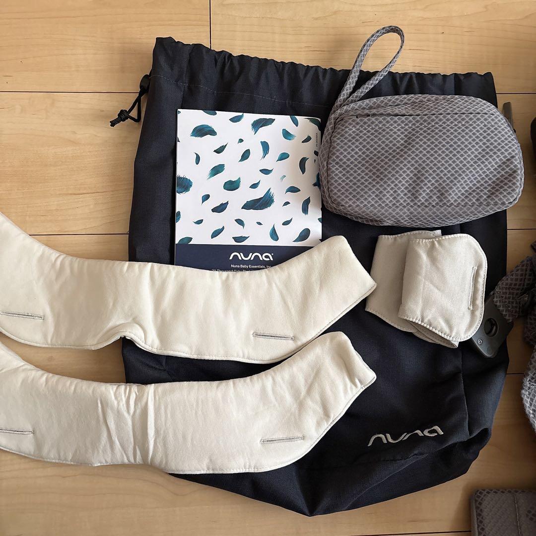 ヌナ　nuna 抱っこ紐　CUDL clik フォグ