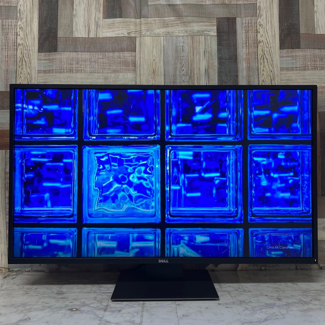 その受渡❣️全国送料込DELL4K43V型4画面同時表示 P4317Qスピーカー