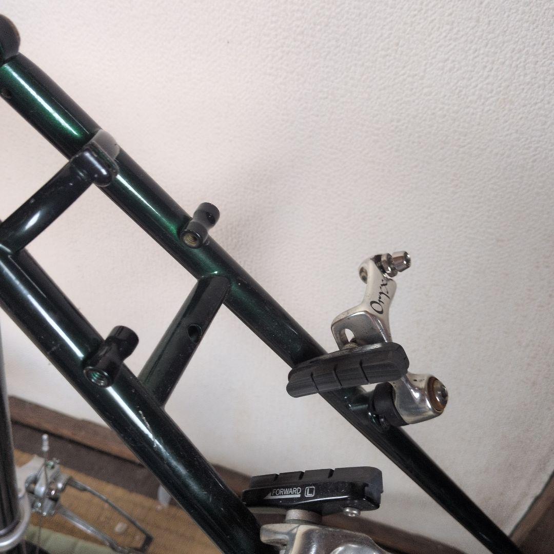 クロモリフレーム　バテッド　シートポスト　カンチブレーキ　ディレイラー付属