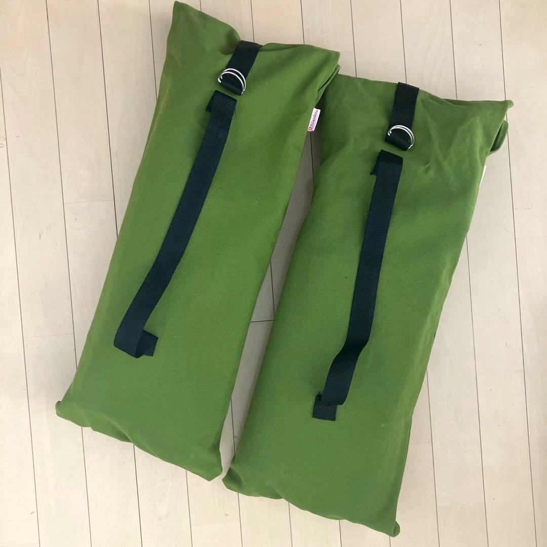 masa　ハイランダー　ウッドフレームチェア　グリーン　2点セット