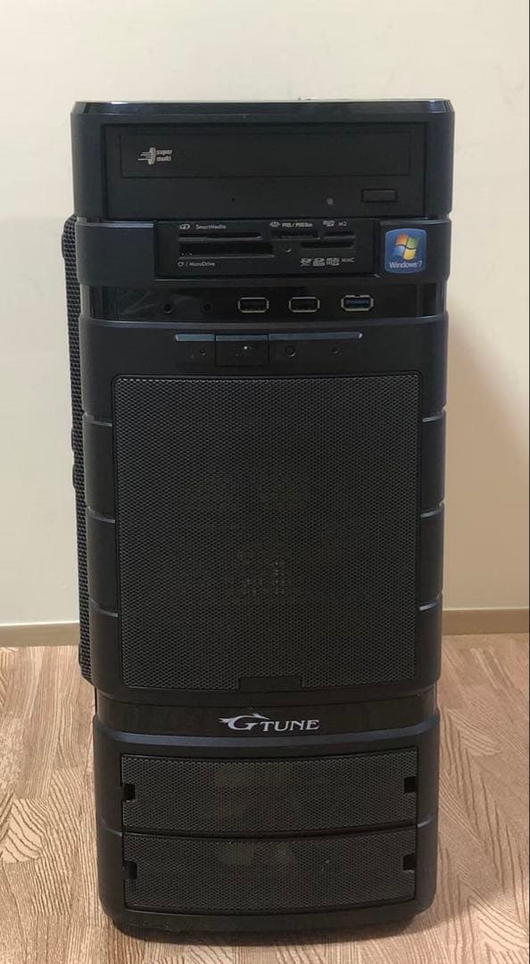G-Tune ゲーミングPC/i7/16GB/SSD/GTX680/Office