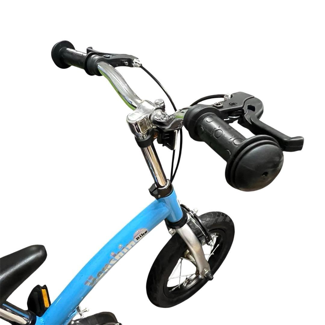 美品☆へんしんバイク2 12インチ　パステルブルー