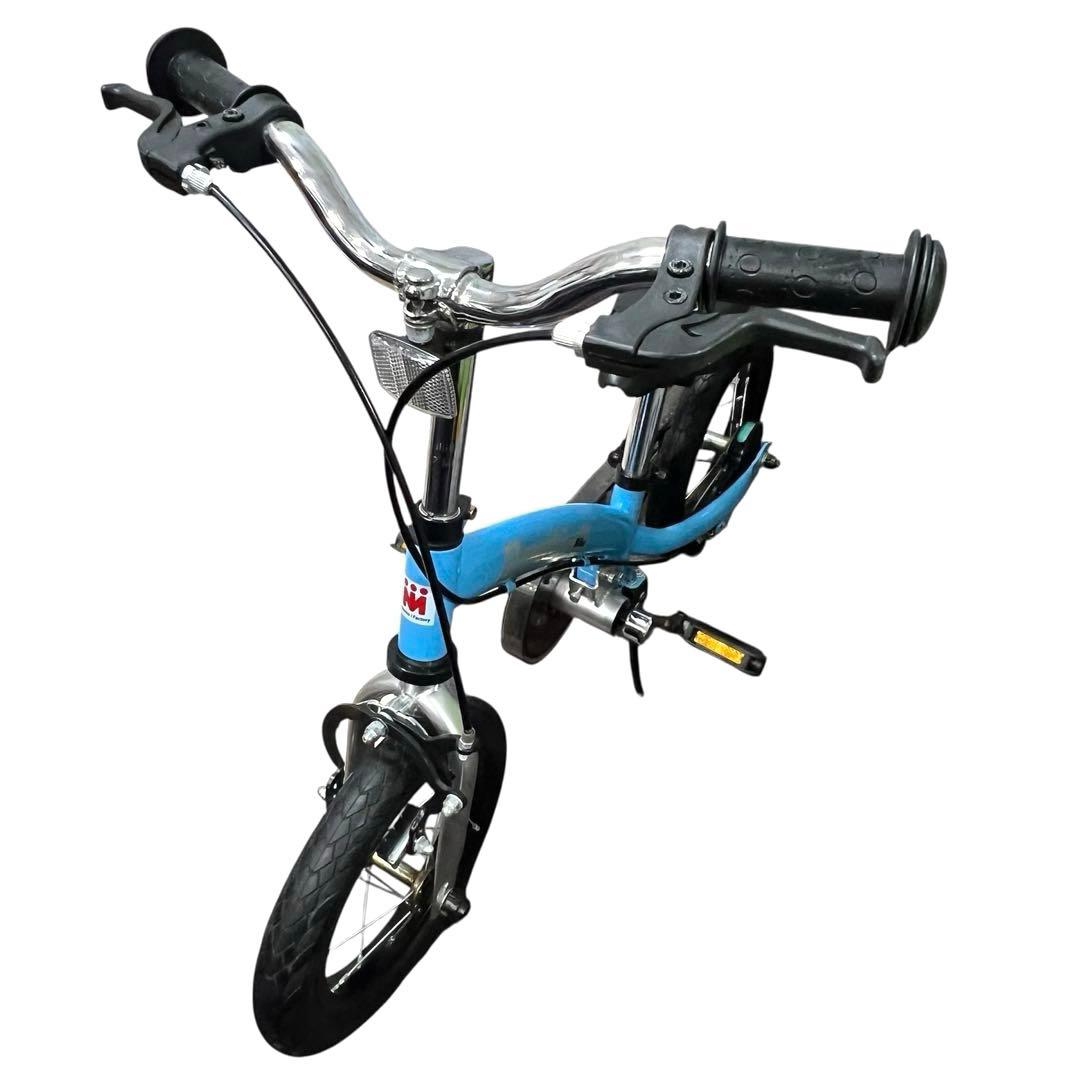 美品☆へんしんバイク2 12インチ　パステルブルー