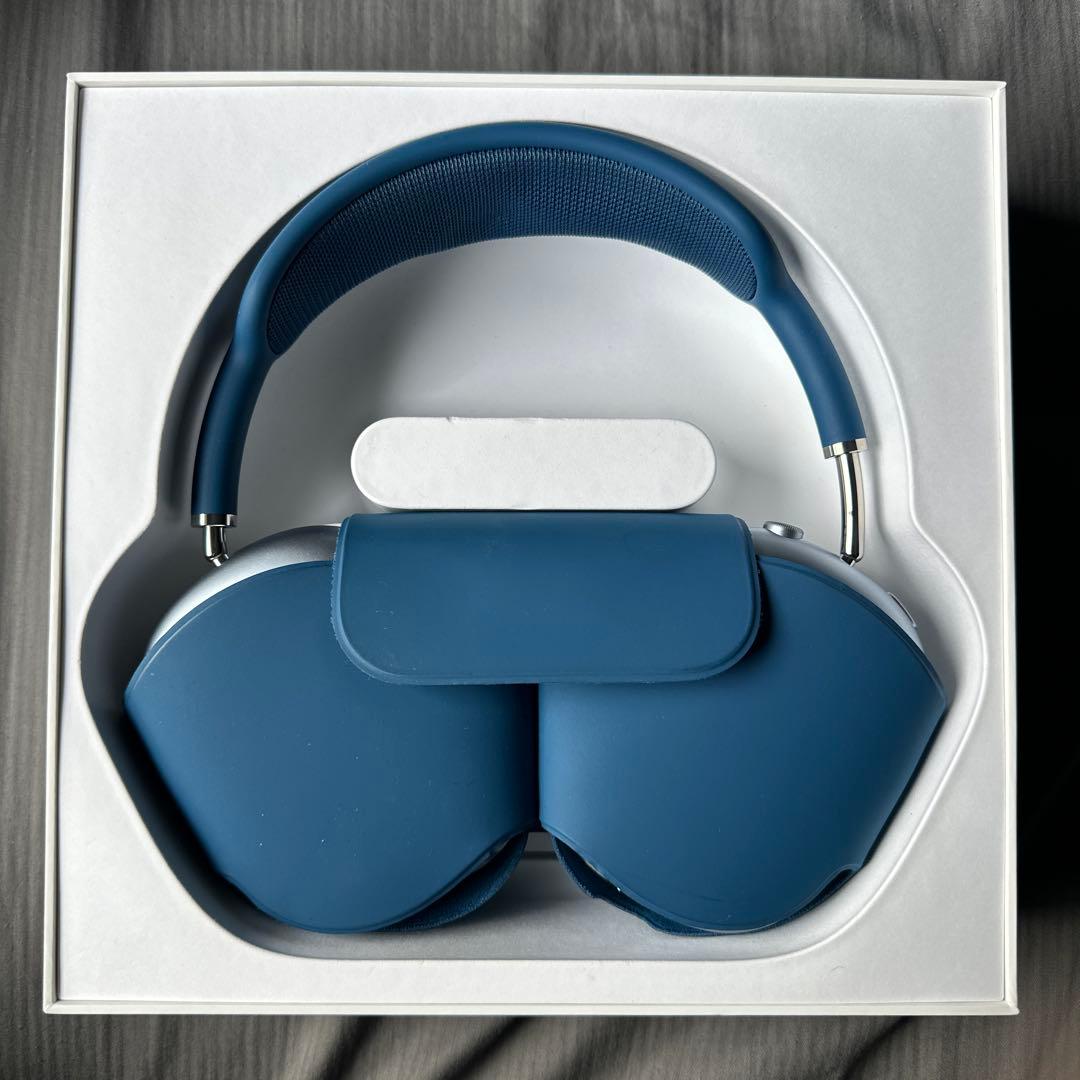 【値下げ交渉可能❗️】airpodspromax ヘッドフォン ブルー
