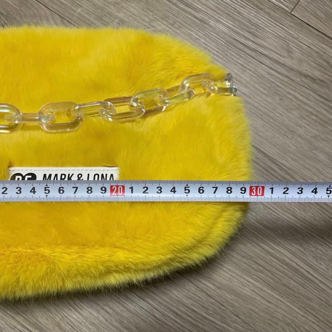 【美品・希少】MARK & LONA マークアンドロナ ファー カートバッグ