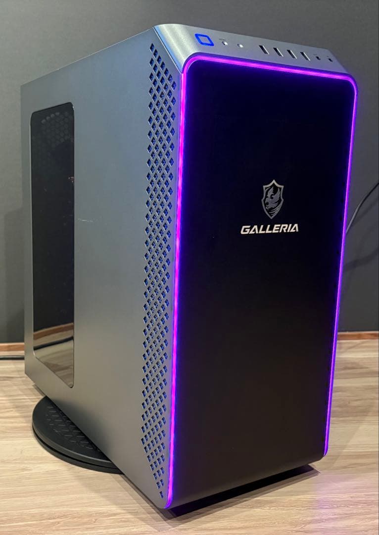 RTX4070ti　SSD2TB ゲーミングpc i7 13700F　ガレリア