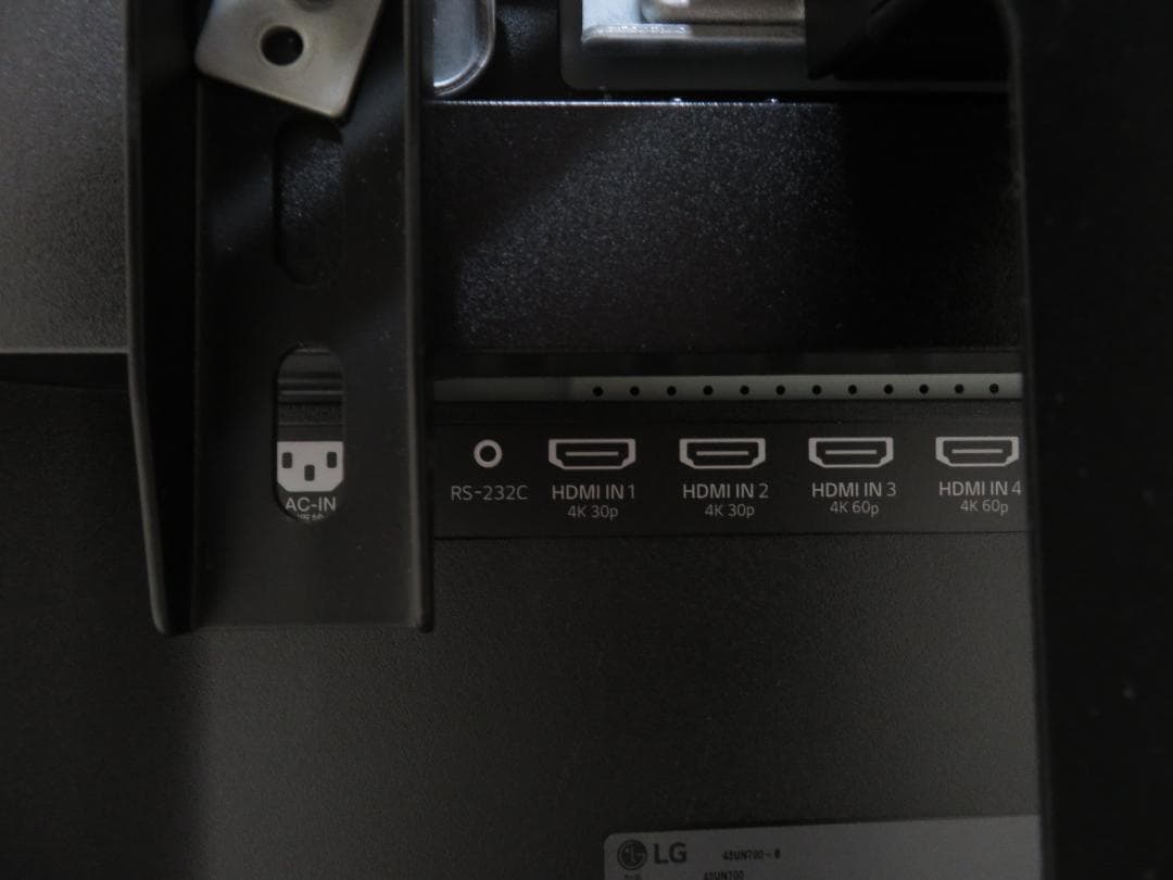 LG 2021年製 42.5インチ 4K モニター ディスプレイ 43UN700