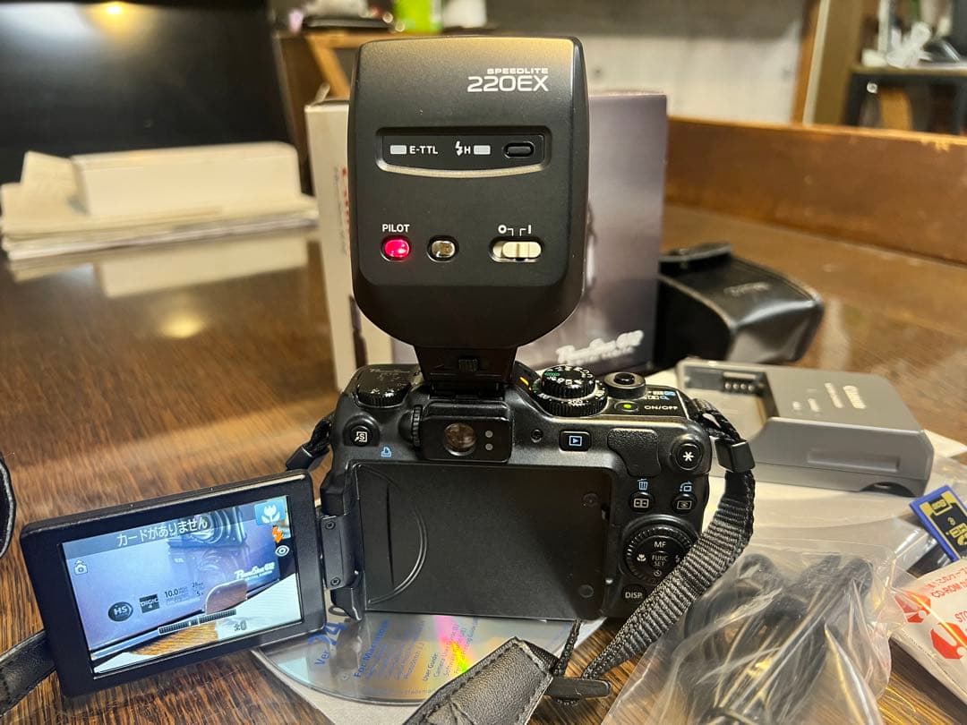 Canon PowerShot G12 外付けフラッシュ付属