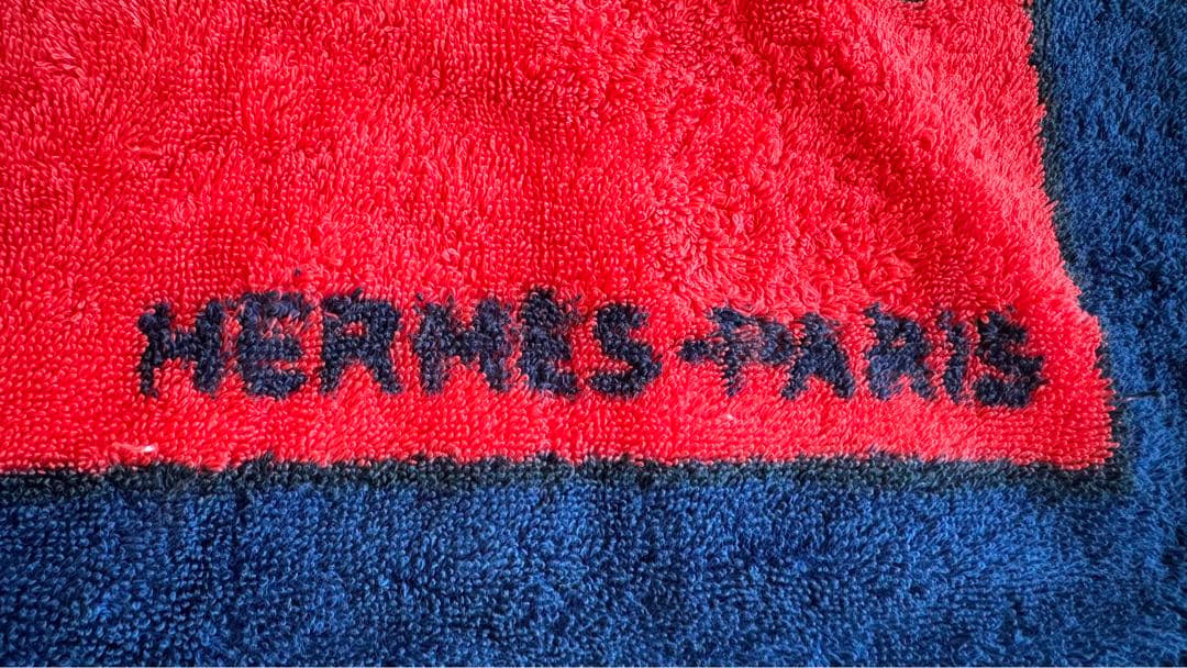 【希少】HERMESエルメス タオルケット　ダルメシアン柄　インテリア