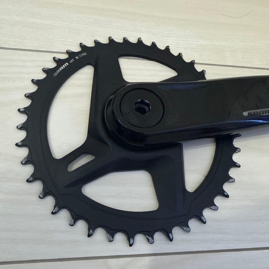 SRAM RIVAL フロントシングル クランク 12spd + TNI BB