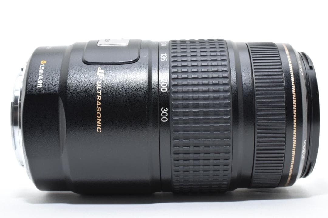 美品キヤノン CANON EF 75-300mm IS USM 望遠ズームレンズ