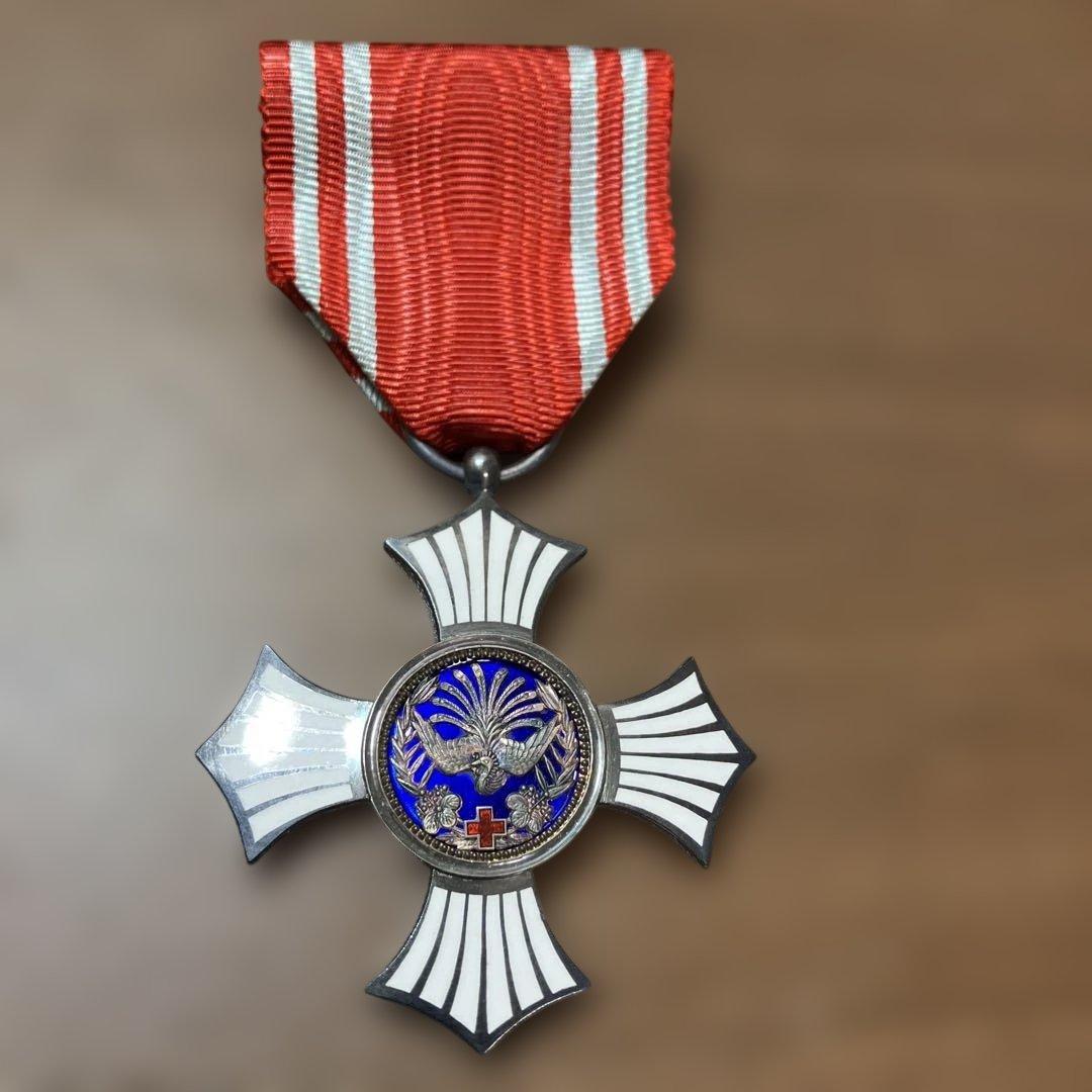 日本赤十字社　有功章　勲章　メダル　日本