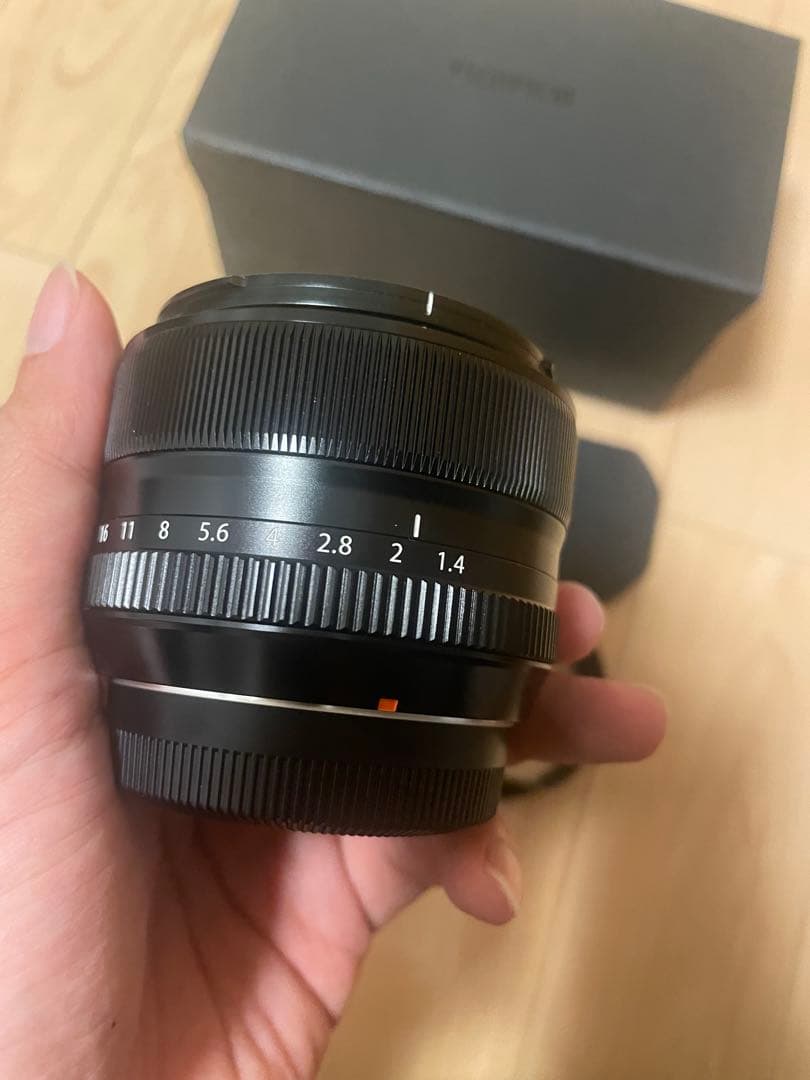 美品FUJIFILM XF 35mm F1.4 R 単焦点レンズ Xマウント